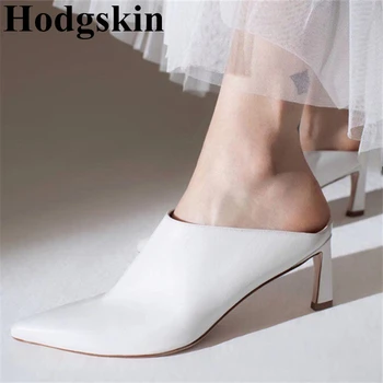 New Fashion T-Stage Runway Show Women Slippers Pointed Toe Thin High Heel Female Slippers Solid Vintage Soft Party Dress Slides
New Fashion T-Stage Runway Show Women Slippers Pointed Toe Thin High Heel Female Slippers Solid Vintage Soft Party Dress Slides