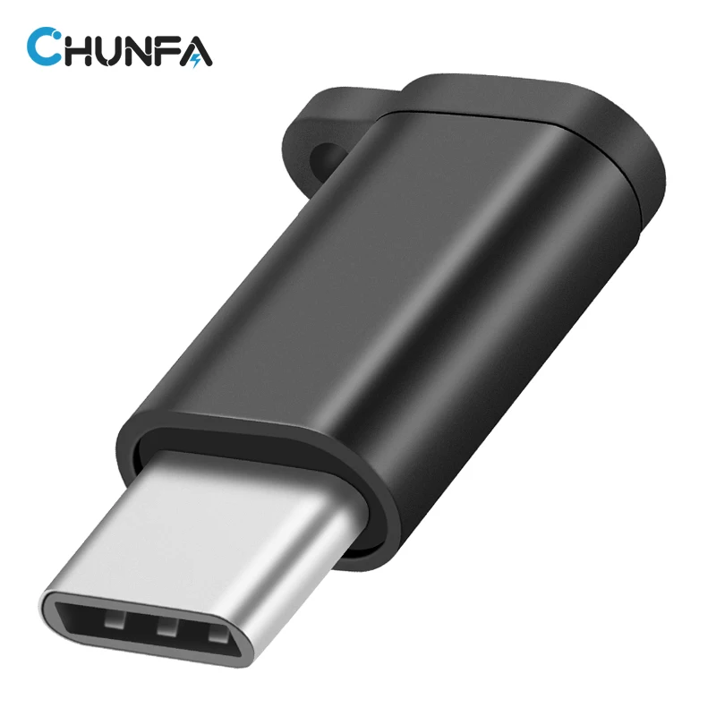 CHUNFA Micro USB Adapter to Type C Converter Fast Charger for Xiaomi Mi6 Mi5 4C 4S Cable Convert Type-C | Мобильные телефоны и