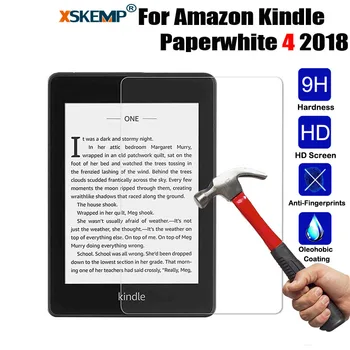 9H+ Tempered Glass For Amazon Kindle Paperwhite 4 2018 (10th Generation - 2018 Release) Screen Protector Film Coverage 6.0 inch
9H+ Tempered Glass For Amazon Kindle Paperwhite 4 2018 (10th Generation - 2018 Release) Screen Protector Film Coverage 6.0 inch