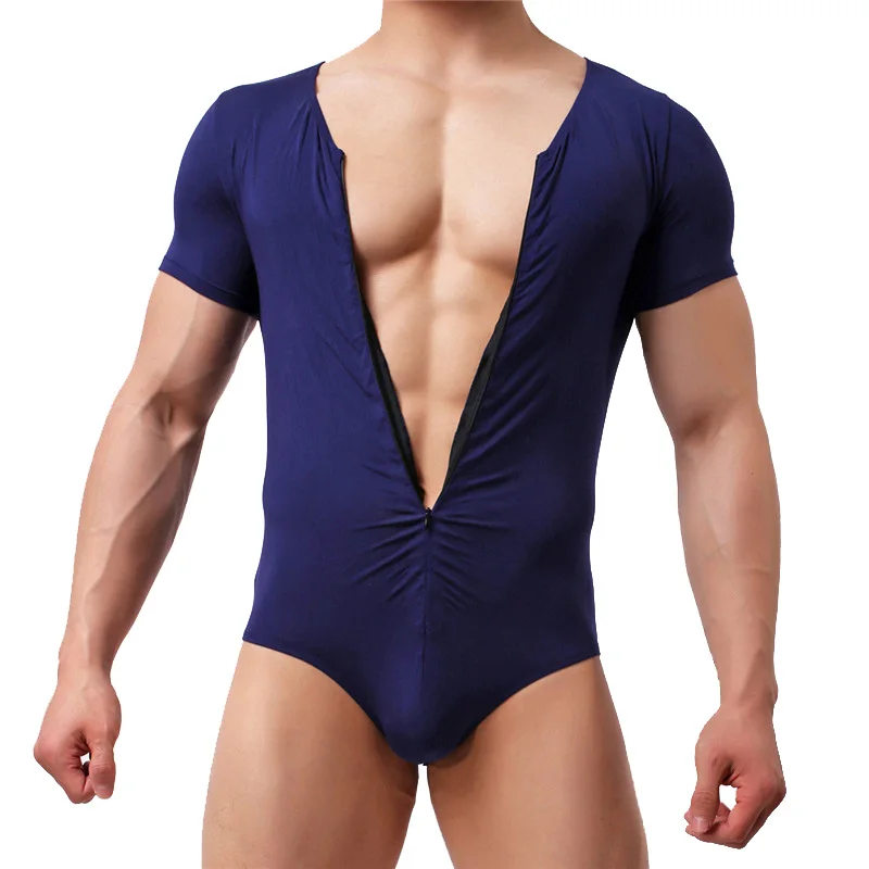 Mens Soft Modal Underwear Slim Body Shaper Sports Jumpsuit Sexy Pajamas Bodybuilding Undershirts Bodysuit One Piece Sheer Romper
Mens Soft Modal Underwear Slim Body Shaper Sports Jumpsuit Sexy Pajamas Bodybuilding Undershirts Bodysuit One Piece Sheer Romper