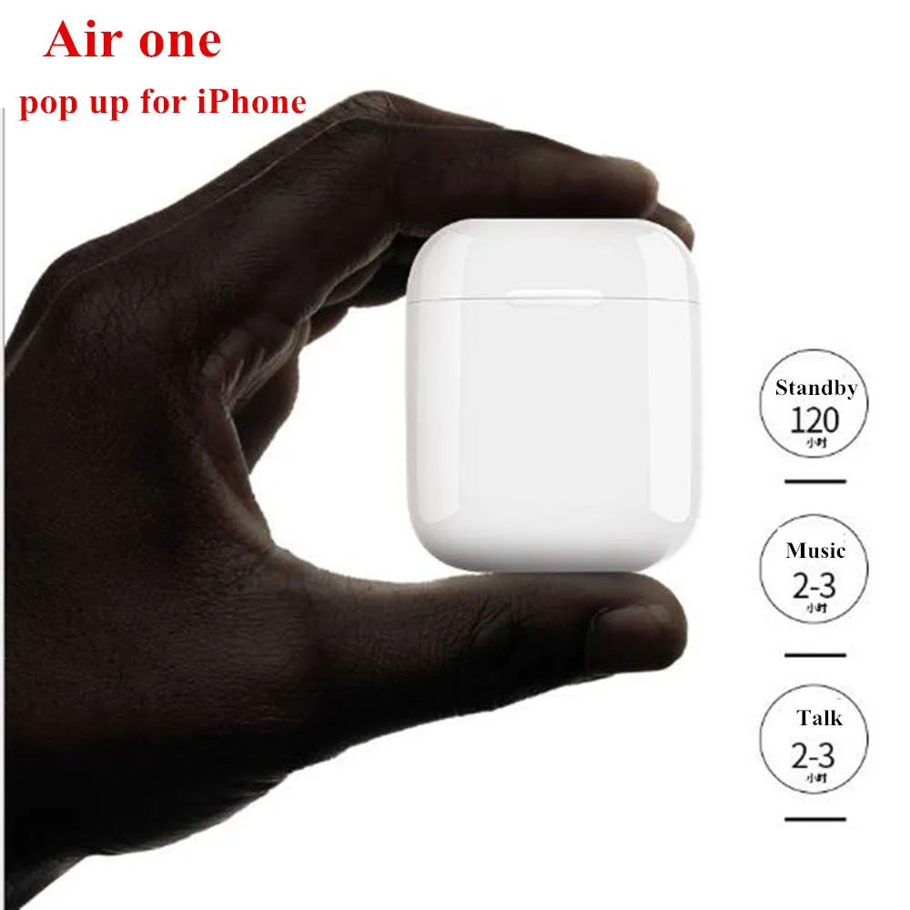 2019 Newest Airone TWS Earphone Separate use PK all Replica Earbuds i10 i20 i30 i90 XY Pods Air Plus Air Max for Drop Shipping
2019 Newest Airone TWS Earphone Separate use PK all Replica Earbuds i10 i20 i30 i90 XY Pods Air Plus Air Max for Drop Shipping