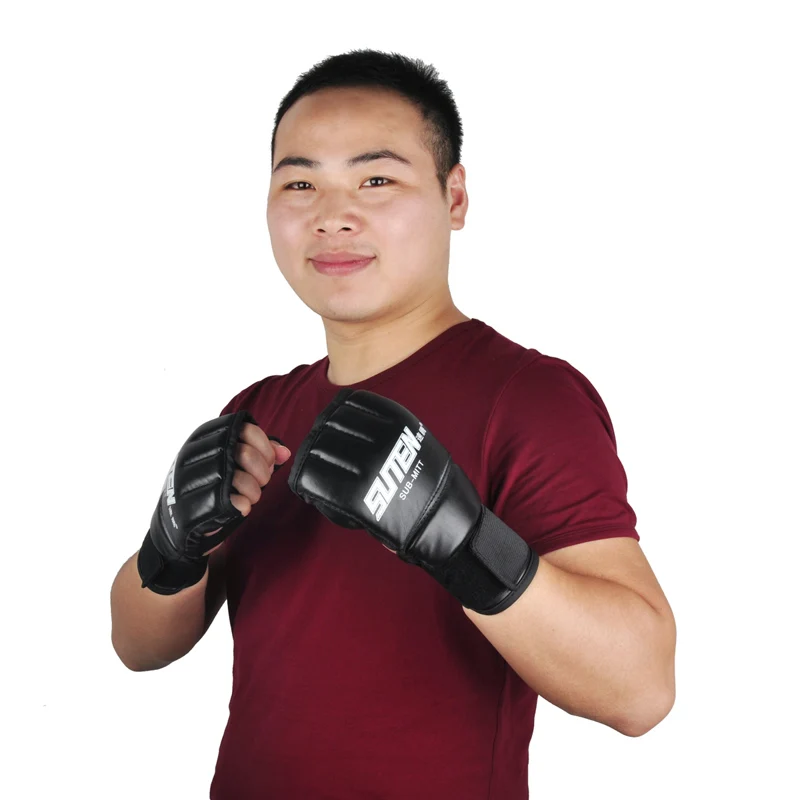 SUTEN Upscale Boxing Gloves Half Finger Mitts Breathable Leather Sandbags Punching Gloves comfortable 4 colors
SUTEN Upscale Boxing Gloves Half Finger Mitts Breathable Leather Sandbags Punching Gloves comfortable 4 colors
