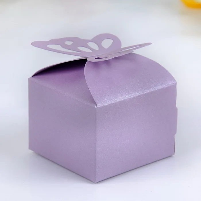 butterfly candy box diy folding party wedding boda decoration