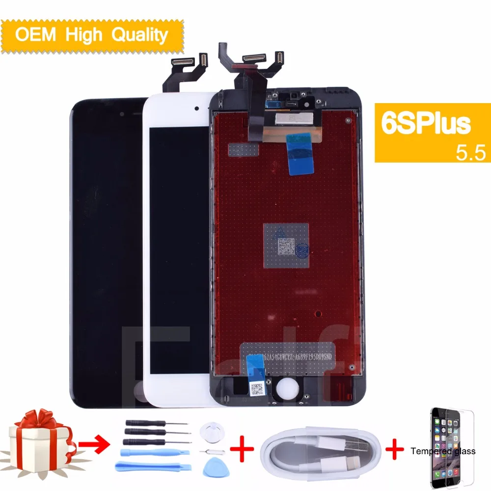 LCD For iphone 6S Plus Display A1699 A1634 A1687 LCD Display Touch Screen Digitizer Assembly Replacement WITH 3D touch original
LCD For iphone 6S Plus Display A1699 A1634 A1687 LCD Display Touch Screen Digitizer Assembly Replacement WITH 3D touch original
