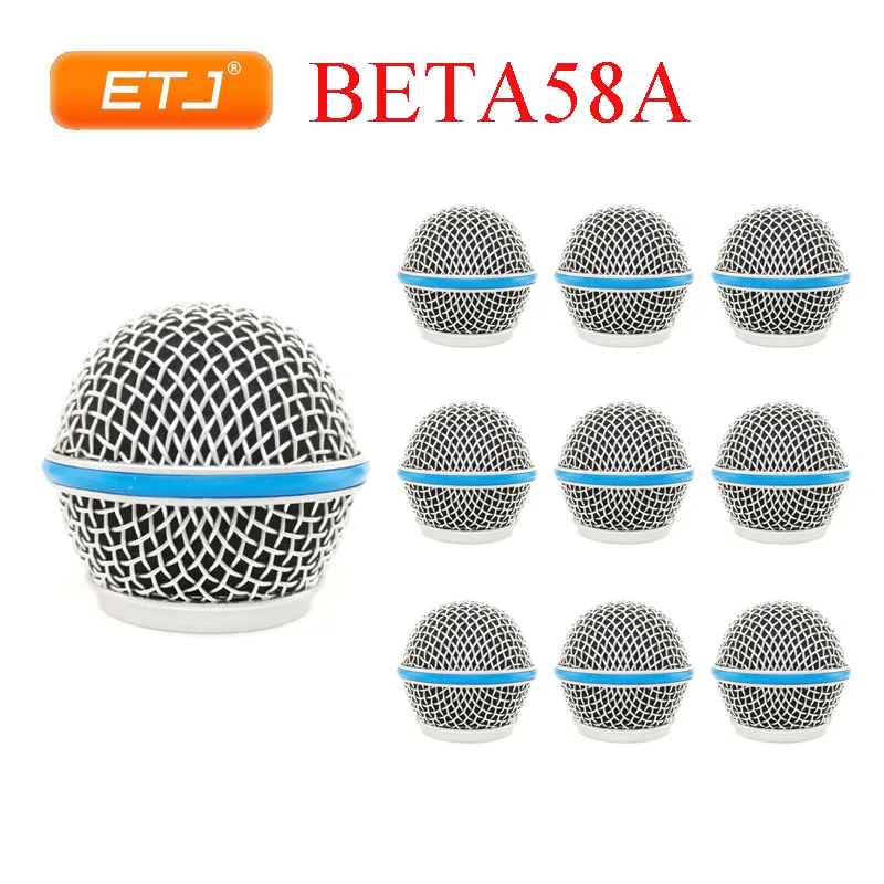 10pcs Microphone Replacement Mesh Grille Ball Head Mesh Microphone Accessories Fit For Shure Beta58 SM58s
10pcs Microphone Replacement Mesh Grille Ball Head Mesh Microphone Accessories Fit For Shure Beta58 SM58s