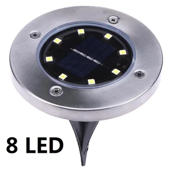 Led Solar Light 4/8LEDS Garden Ground Lights Outdoor Waterproof Underground Buried Lamp Lawn Yard Stair Decoration Lamps
Led Solar Light 4/8LEDS Garden Ground Lights Outdoor Waterproof Underground Buried Lamp Lawn Yard Stair Decoration Lamps