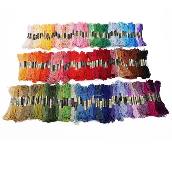 200 Skeins of 8M Floss Sewing Thread Multi-color Soft Cotton Cross Stitch Embroidery Threads Floss Sewing Threads
200 Skeins of 8M Floss Sewing Thread Multi-color Soft Cotton Cross Stitch Embroidery Threads Floss Sewing Threads