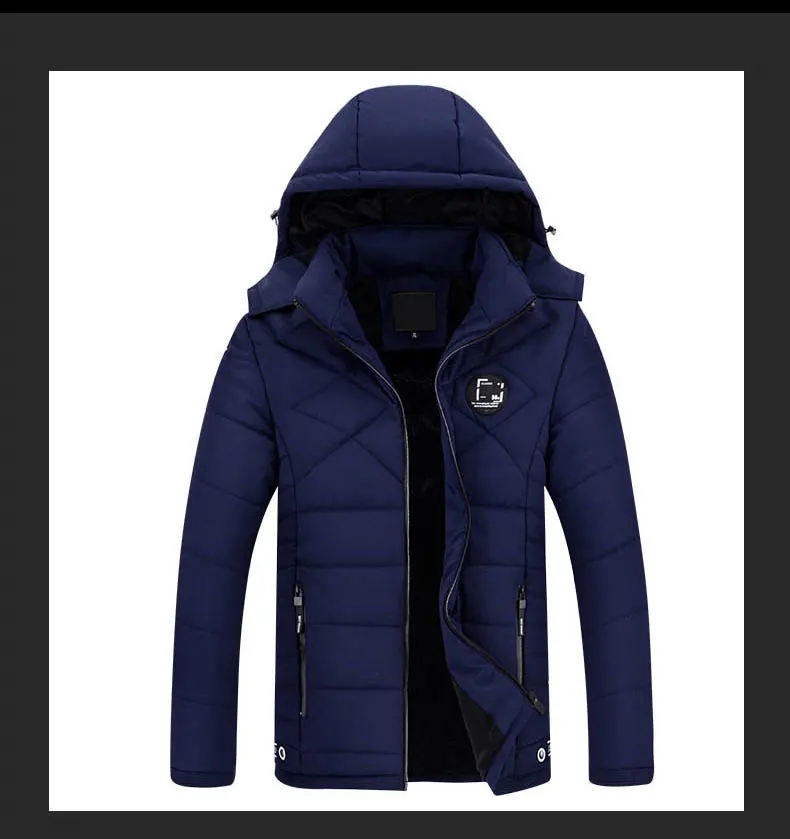 2018 Winter Men Jacket Coats Windproof Warm Cotton Padded Men Autumn Fleece Thicken Hooded Jacket Male Drop-ship Plus Size 4XL 02