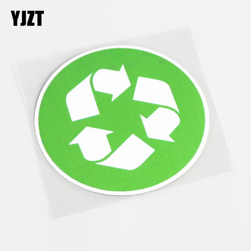YJZT 10CM*10CM Fashion Reflective Green Warning Mark Recycling PVC Decal Car Sticker 13-0526
YJZT 10CM*10CM Fashion Reflective Green Warning Mark Recycling PVC Decal Car Sticker 13-0526