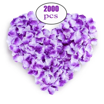 2000 pcs/lot White Purple Artificial Silk Rose Petals Table Decor Wedding Party Confetti for Wedding Babyshower Party Confetti
2000 pcs/lot White Purple Artificial Silk Rose Petals Table Decor Wedding Party Confetti for Wedding Babyshower Party Confetti