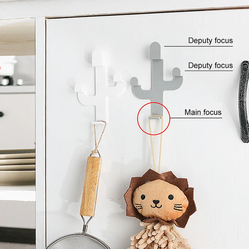3pcs Cactus Shaped Hooks Wall Door Towel Bag Key Hanger seamless adhesive hook wall hanging clothes Home Kitchen bathroom gadget
3pcs Cactus Shaped Hooks Wall Door Towel Bag Key Hanger seamless adhesive hook wall hanging clothes Home Kitchen bathroom gadget