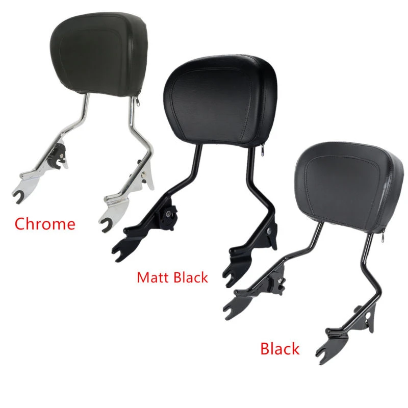 Motorcycle Detachables Upright Backrest Pad Sissy Bar For Harley Touring Road Glide FLTRS FLHR FLHX FLHT 2009-2018
Motorcycle Detachables Upright Backrest Pad Sissy Bar For Harley Touring Road Glide FLTRS FLHR FLHX FLHT 2009-2018