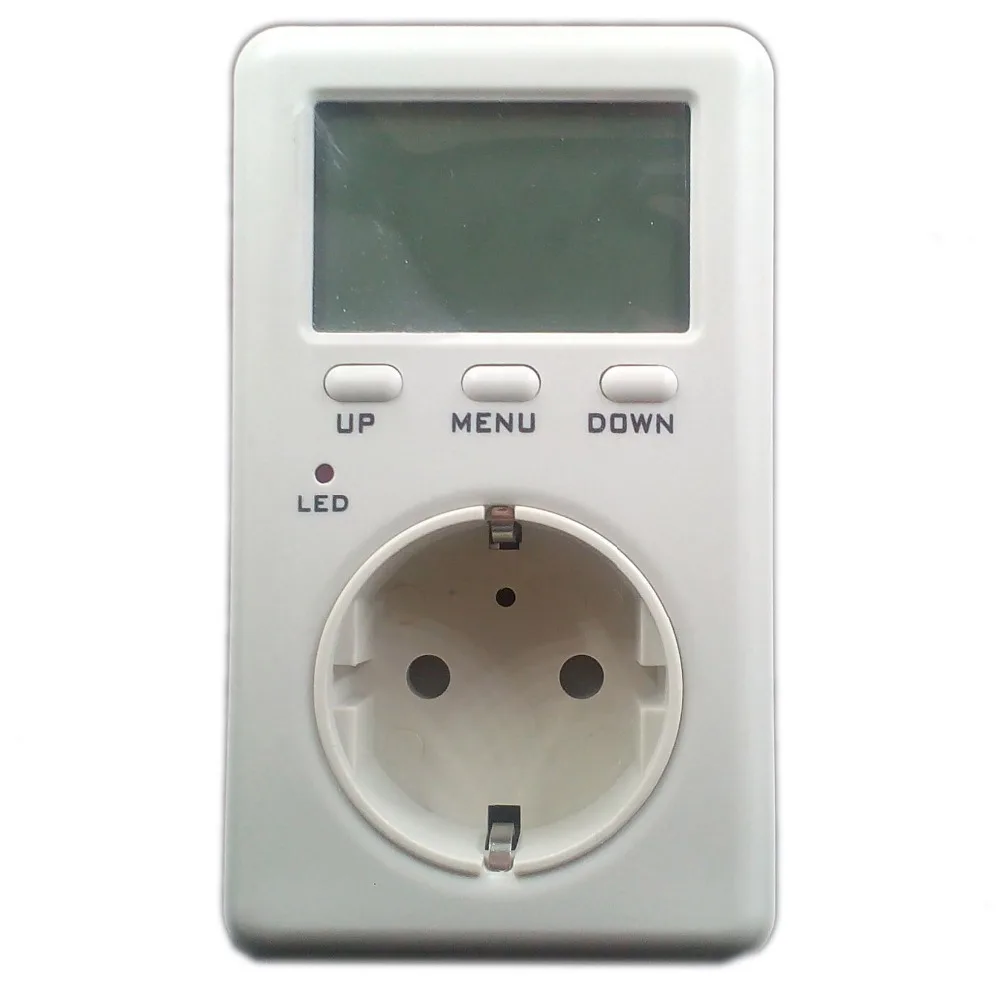 Digital Electricity Energy Meter Tester Monitor indicator Voltag Power Balance Energy saver Meter WF-D02A EU plug Germany France
Digital Electricity Energy Meter Tester Monitor indicator Voltag Power Balance Energy saver Meter WF-D02A EU plug Germany France