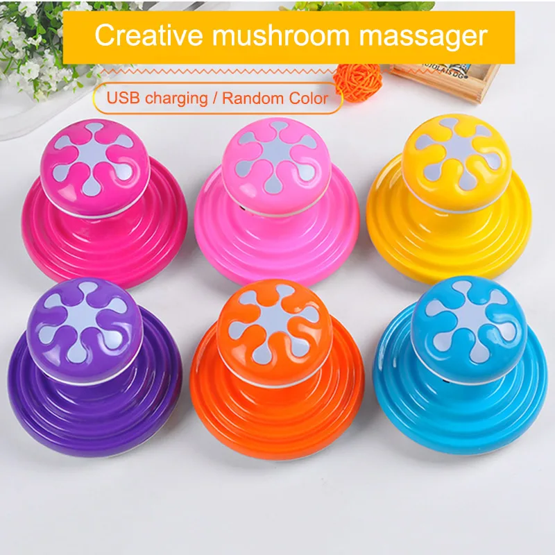 Newly 1 Pcs Mini Vibrating Massager Mushroom Shape USB Massage For Waist Back Neck Shoulder JLRD 2018
Newly 1 Pcs Mini Vibrating Massager Mushroom Shape USB Massage For Waist Back Neck Shoulder JLRD 2018