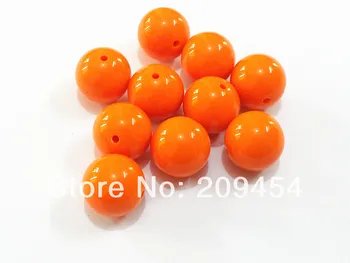 Wholesale ! 20mm 105pcs/lot Orange Chunky Gumball Bubblegum Acrylic Solid Beads For Necklace Making
Wholesale ! 20mm 105pcs/lot Orange Chunky Gumball Bubblegum Acrylic Solid Beads For Necklace Making