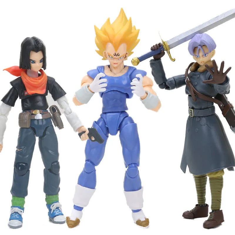 Dragon Ball Z shf Figure NO.17 Lapis NO.18 Lazuli MaJin Vegeta Joint Moveable toy dragon ball z bulma Master Roshi Kame Senn
Dragon Ball Z shf Figure NO.17 Lapis NO.18 Lazuli MaJin Vegeta Joint Moveable toy dragon ball z bulma Master Roshi Kame Senn