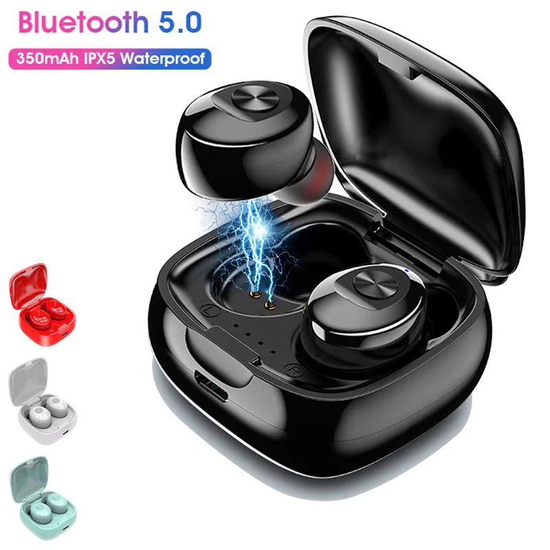 XG12 TWS Bluetooth 5.0 Earphone with Microphone for iPhone iOS Andorid Wireless Earbus HIFI Sound Hands-free Sport Earphones
XG12 TWS Bluetooth 5.0 Earphone with Microphone for iPhone iOS Andorid Wireless Earbus HIFI Sound Hands-free Sport Earphones