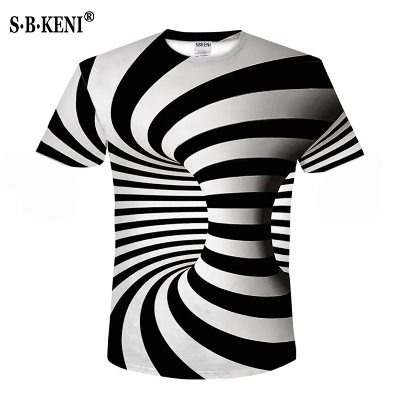 

Summer New Men's 3DT Shirt Fashion T-Shirt Top Cool 3D Hip Hop T-Shirt Brand Men's T-Shirt