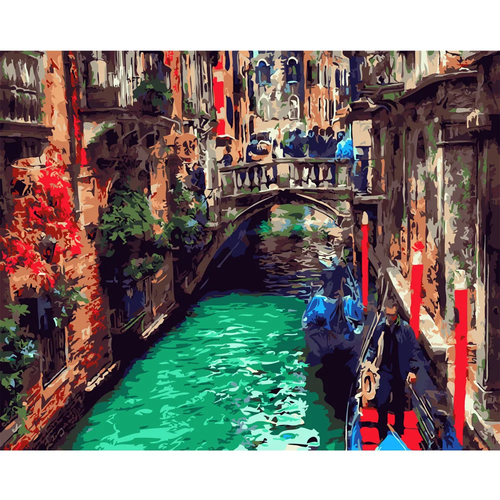 DIY PBN Arcylic Painting Venice City Pictures By Numbers On Canvas Framed Wall Pictures Art For Living Room Home Decoration
DIY PBN Arcylic Painting Venice City Pictures By Numbers On Canvas Framed Wall Pictures Art For Living Room Home Decoration