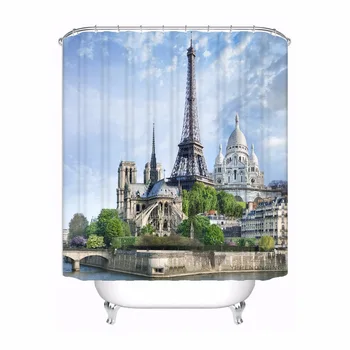 Custom France Houses Sky Paris Shower Bath Curtain Mildewproof Waterproof Polyester Various Sizes#180417-03-13
Custom France Houses Sky Paris Shower Bath Curtain Mildewproof Waterproof Polyester Various Sizes#180417-03-13