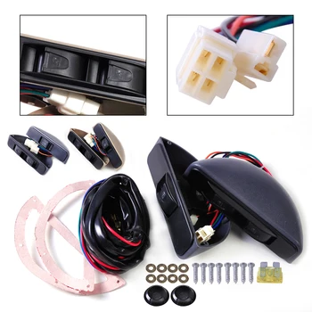 DWCX Car Front 2 Door 12V Power Window Lock Kit 3 Rocker Switch Universal for Audi A4 Ford Focus Toyota Corolla Volkswagen Jetta
DWCX Car Front 2 Door 12V Power Window Lock Kit 3 Rocker Switch Universal for Audi A4 Ford Focus Toyota Corolla Volkswagen Jetta