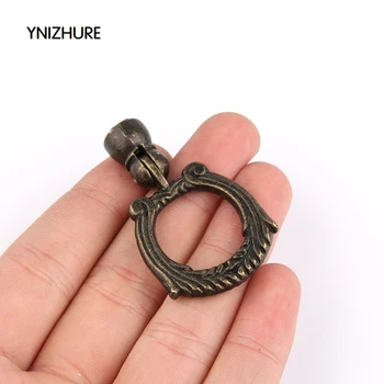 10PCS 30*50mm Chinese antique furniture drawer handles small pure copper doors classic Round rings Handle and distribution
10PCS 30*50mm Chinese antique furniture drawer handles small pure copper doors classic Round rings Handle and distribution