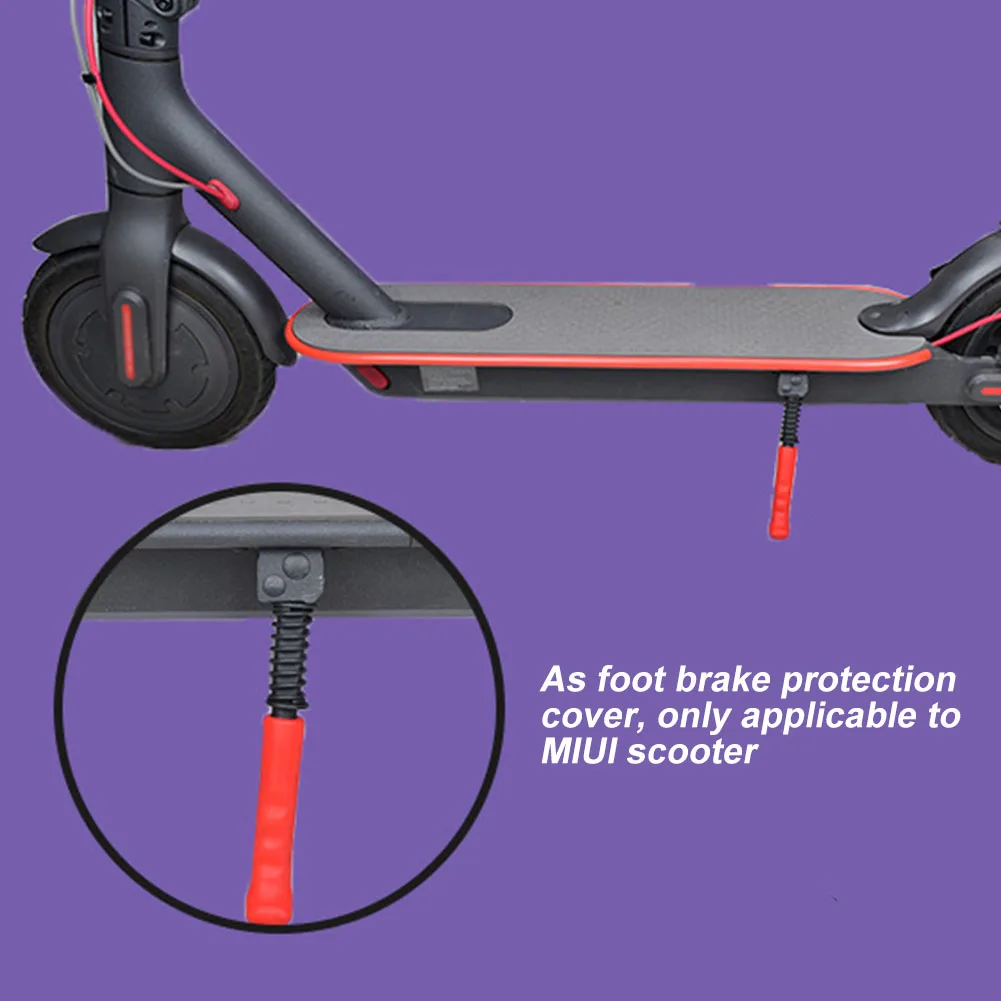 2PCS Decorative Scooter Anti-slip Brake Handle Cover Portable Wear Resistant Silicone Protective Elastic Groove For Xiaomi M365
2PCS Decorative Scooter Anti-slip Brake Handle Cover Portable Wear Resistant Silicone Protective Elastic Groove For Xiaomi M365