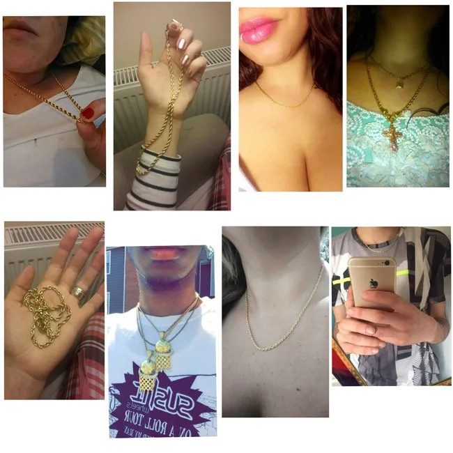 2.3mm/3mm/4mm/5mm/6mm Stainless Steel Twisted Rope Chain Silver Color Necklace for Men Women 16 to 30 Inches 2.3mm/3mm/4mm/5mm/6mm Stainless Steel Twisted Rope Chain Silver Color Necklace for Men Women 16 to 30 Inches