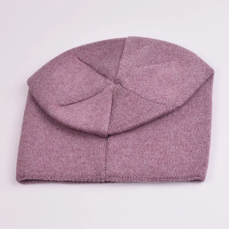Spring and Autumn Women's Winter Beanies Skullies 2017 New Arrival Popular Hats Knitted With Wool Cap Gorros (9)
