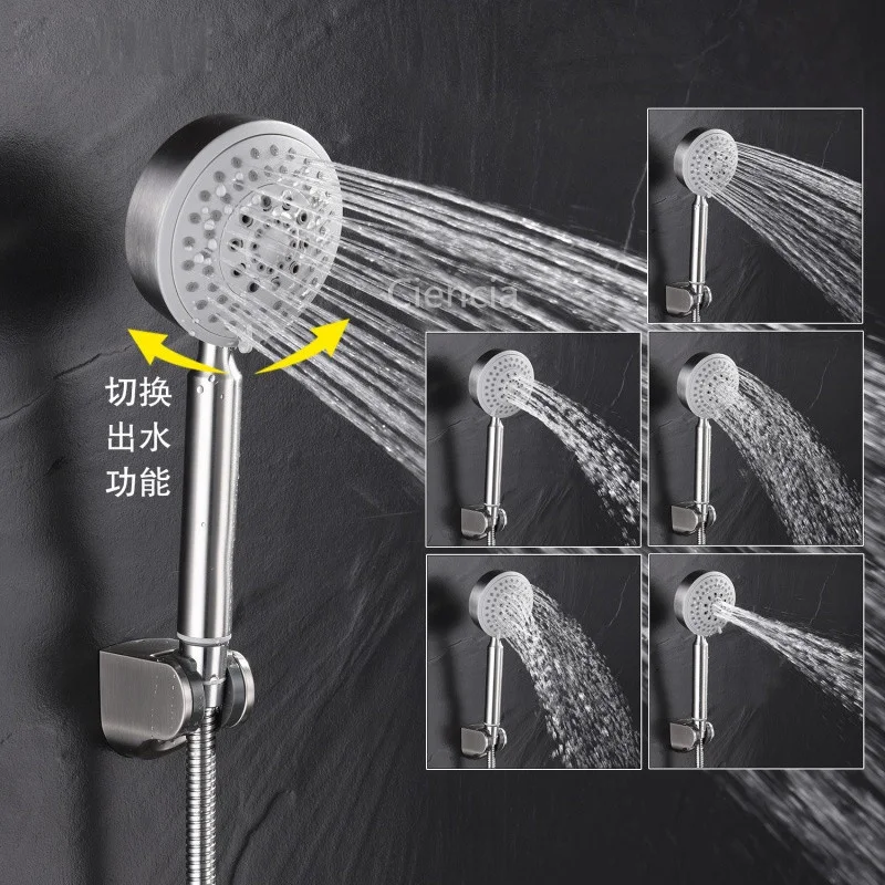 Steel Pressurized Flower Sprinkler Handheld Flower Sprinkler Bathroom Shower Water-saving Lotus Head spray
Steel Pressurized Flower Sprinkler Handheld Flower Sprinkler Bathroom Shower Water-saving Lotus Head spray