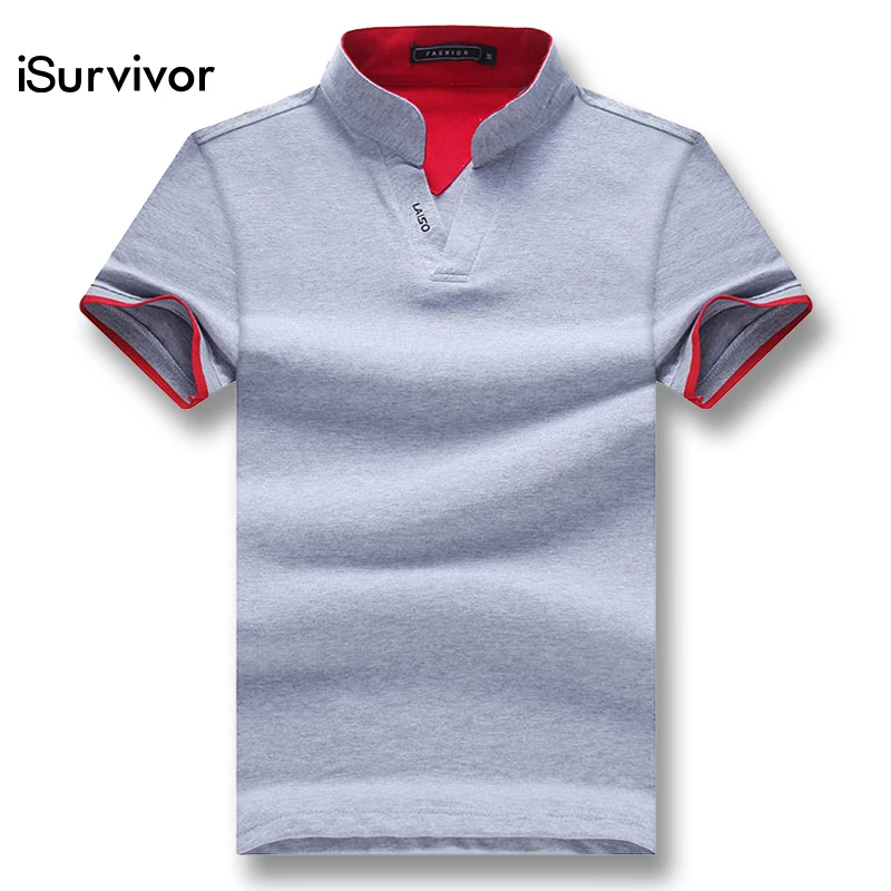 iSurvivor 2019 M-5XL Men Summer Short Sleeved Turn Down Collar T Shirts Tees Male Casual Fashion Slim Fitted Large Size T Shirts
iSurvivor 2019 M-5XL Men Summer Short Sleeved Turn Down Collar T Shirts Tees Male Casual Fashion Slim Fitted Large Size T Shirts