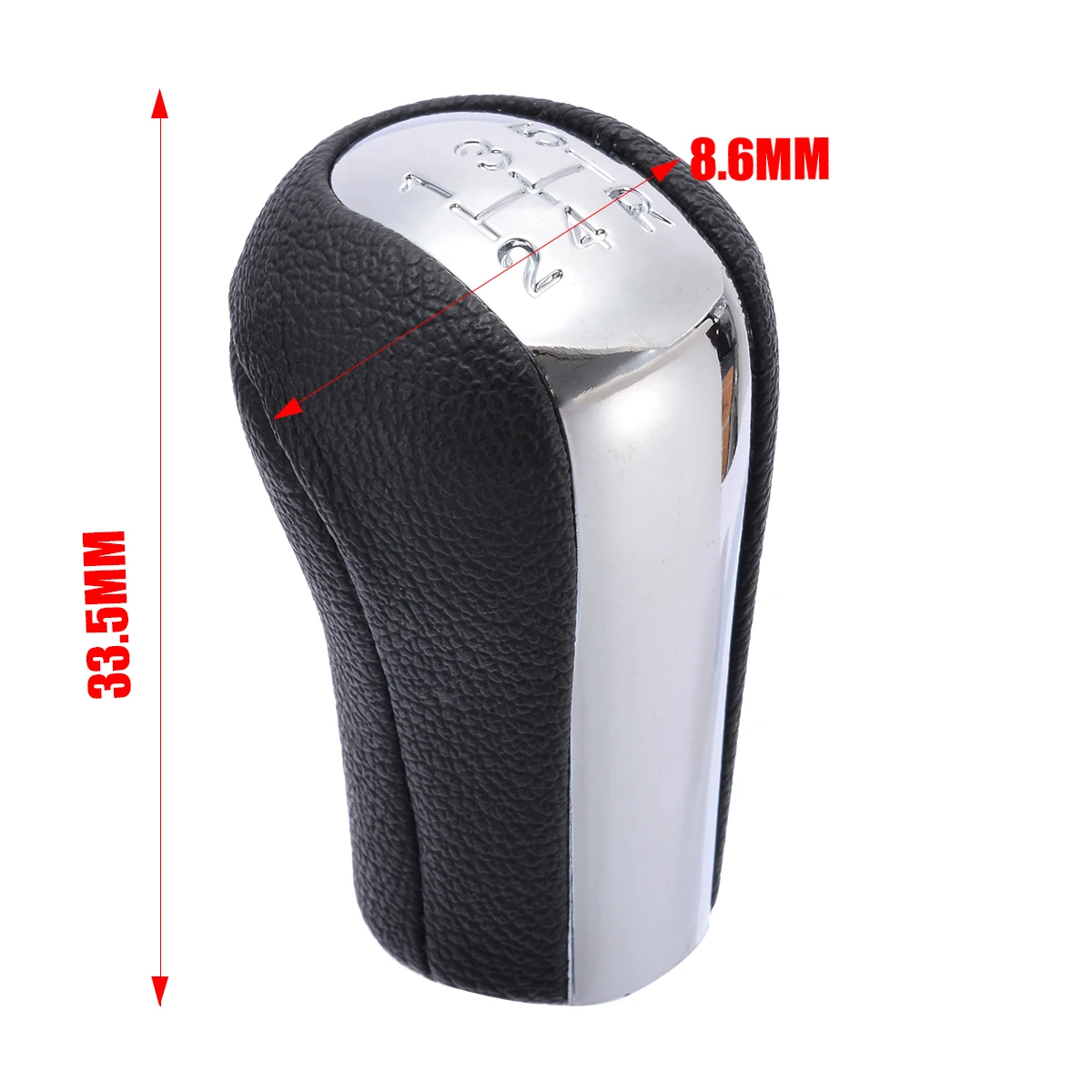 1pc 5 Speed Gear Shift Knob Lever Shifter Stick Universal For Toyota RAV4 1994-2000 Corolla Verso Yaris Aygo Avensis