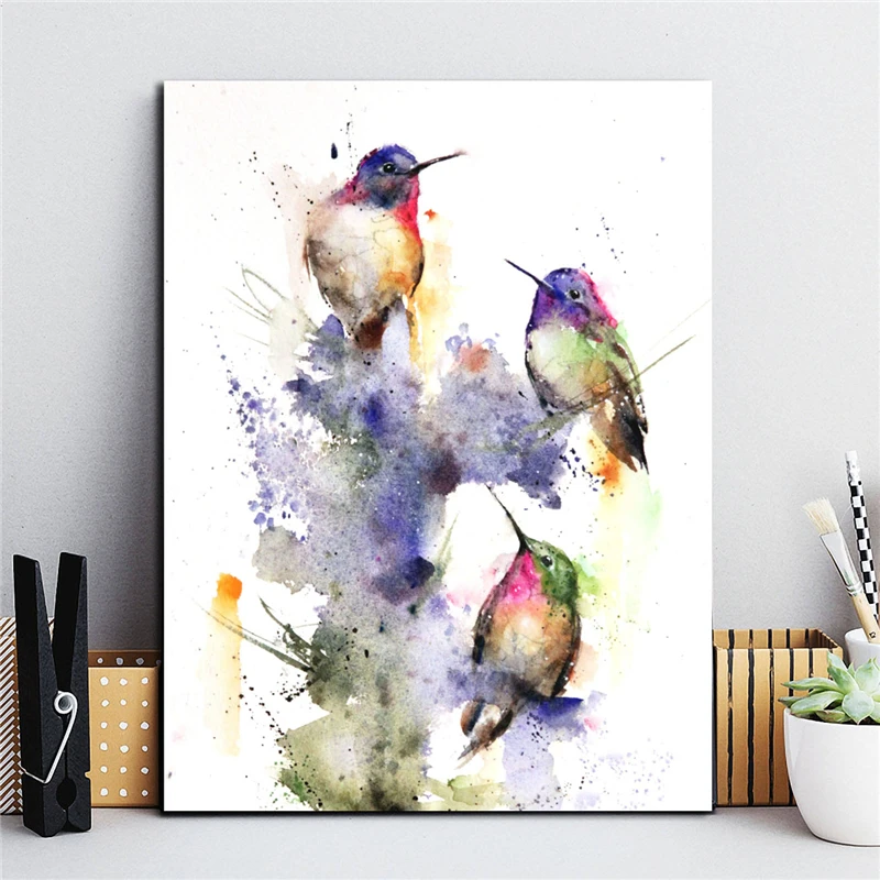 Three's Company Hummingbird Minimalist Watercolor Art Canvas Poster Painting Wall Picture Print Home Bedroom Decoration Artwork
Three's Company Hummingbird Minimalist Watercolor Art Canvas Poster Painting Wall Picture Print Home Bedroom Decoration Artwork