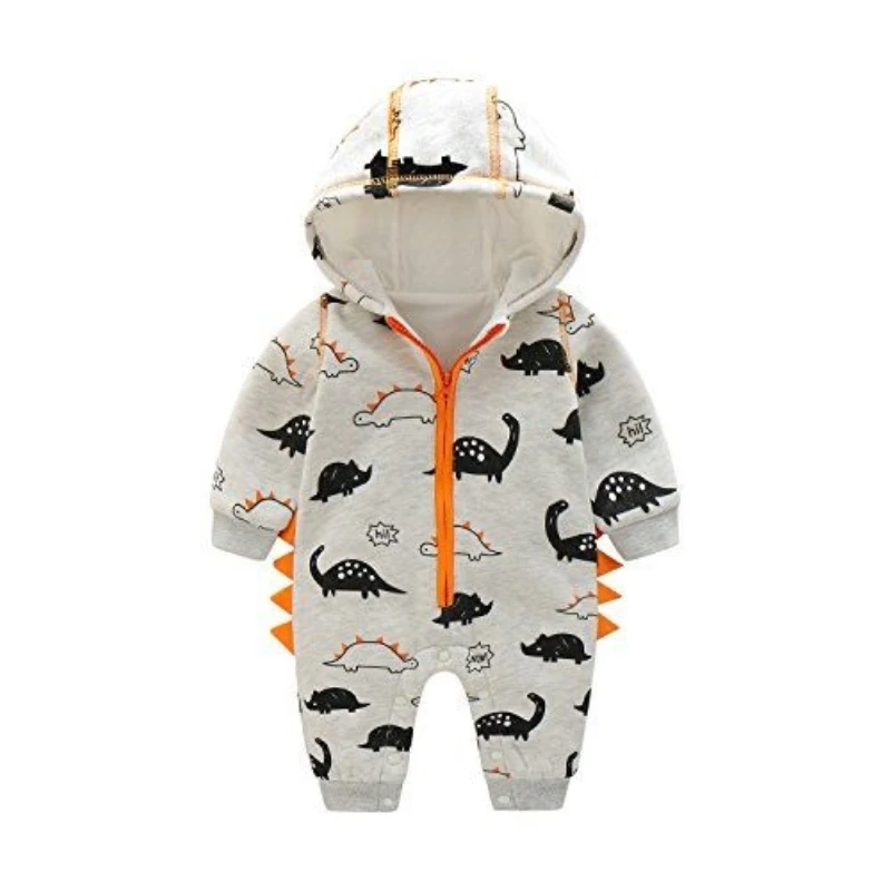 Newborn Winter Rompers Suits Baby Boys Girls Dinosaur Ptinted Hooded Jumpsuits Autumn arrival Infant Lovely Outfits Clothes
Newborn Winter Rompers Suits Baby Boys Girls Dinosaur Ptinted Hooded Jumpsuits Autumn arrival Infant Lovely Outfits Clothes