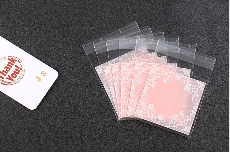 200pcs clear Cute pink Cookie Candy Bag Self Adhesive Plastic Packing Bag Wedding Party Biscuits Baking Package Supplies pouches
200pcs clear Cute pink Cookie Candy Bag Self Adhesive Plastic Packing Bag Wedding Party Biscuits Baking Package Supplies pouches