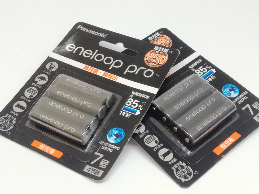 2pack/lot New Genuine Panasonic Pro AAA 950mAh High Capacity NI-MH Pre-charged Rechargeable Battery Made in Japan,4pcs/pack
2pack/lot New Genuine Panasonic Pro AAA 950mAh High Capacity NI-MH Pre-charged Rechargeable Battery Made in Japan,4pcs/pack