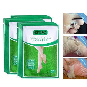 Exfoliating Foot Mask Pedicure Socks Moisture Dead Skin Removal Peeling Feet Mask for Legs Foot Skin Care 6Pack=12Pcs
Exfoliating Foot Mask Pedicure Socks Moisture Dead Skin Removal Peeling Feet Mask for Legs Foot Skin Care 6Pack=12Pcs