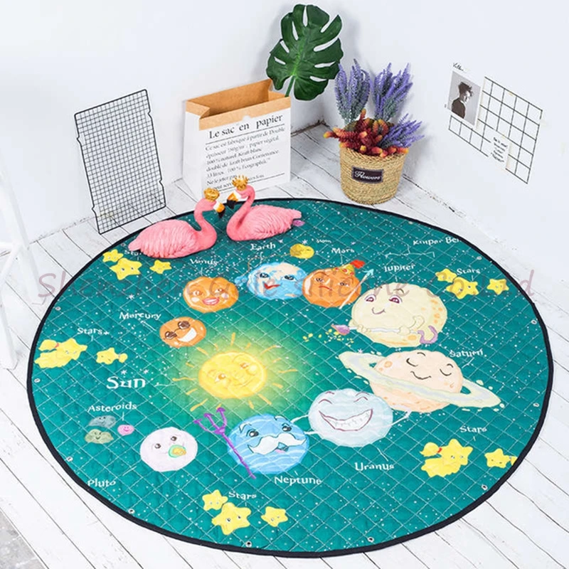 Room 150cm Round Kids Toy Storage bag Portable Cartoon Storage Basket For Toy Baby Playing Floor Blanket Mat
Room 150cm Round Kids Toy Storage bag Portable Cartoon Storage Basket For Toy Baby Playing Floor Blanket Mat