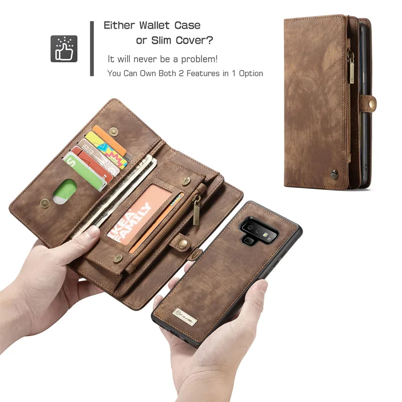 For Galaxy Note 9 Zipper Wallet Case Luxury Retro Leather Purse Design Case with Card Pocket for Samsung Galaxy NOTE 8 S9 S8
For Galaxy Note 9 Zipper Wallet Case Luxury Retro Leather Purse Design Case with Card Pocket for Samsung Galaxy NOTE 8 S9 S8