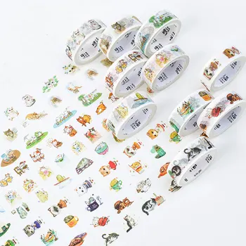1 pcs Cute cat series 1.5 cm X 7 m washi tape children DIY Diary decora masking tape stationery scrapbooking tools
1 pcs Cute cat series 1.5 cm X 7 m washi tape children DIY Diary decora masking tape stationery scrapbooking tools