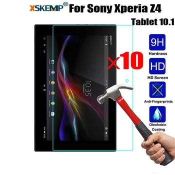 XSKEMP 10Pcs/Lot 9H Real Tempered Glass For Sony Xperia Z4 Tablet 10.1 SGP771 Ultra Clear 0.3mm Glossy LCD Screen Protector Film
XSKEMP 10Pcs/Lot 9H Real Tempered Glass For Sony Xperia Z4 Tablet 10.1 SGP771 Ultra Clear 0.3mm Glossy LCD Screen Protector Film