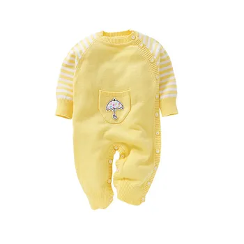 Infants Romper One-Pieces Long Sleeve Romper Baby Soft Knitted Jumpsuit Pajamas Infants Soft Cotton Comfortable Clothing AA60788
Infants Romper One-Pieces Long Sleeve Romper Baby Soft Knitted Jumpsuit Pajamas Infants Soft Cotton Comfortable Clothing AA60788