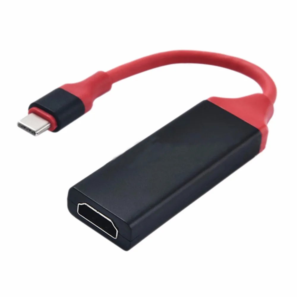 USB-C to HDMI Adapter Cable 4K@30Hz, USB 3.1 Type C Male (Thunderbolt 3 Compatible) to HDMI 2.0 Female Converter(DP Alt Mode)
USB-C to HDMI Adapter Cable 4K@30Hz, USB 3.1 Type C Male (Thunderbolt 3 Compatible) to HDMI 2.0 Female Converter(DP Alt Mode)