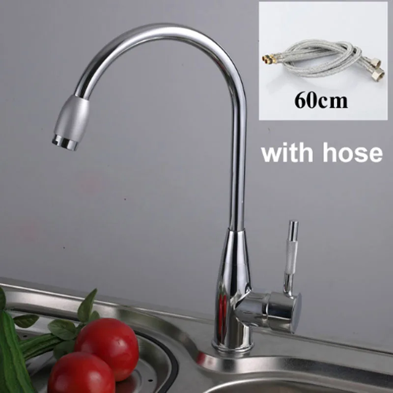 Hot and Cold Water kitchen faucet with Single Handle for Kitchen Sink Tall Faucet Tap New
Hot and Cold Water kitchen faucet with Single Handle for Kitchen Sink Tall Faucet Tap New