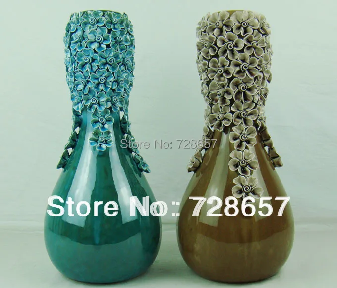 Vivid and Attractive Modern Fashion Simple Household Decorative Ceramic and China Glazed Vase of Handmade Flower
Vivid and Attractive Modern Fashion Simple Household Decorative Ceramic and China Glazed Vase of Handmade Flower