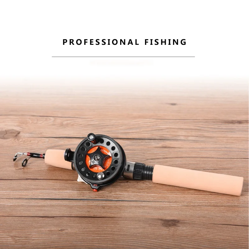 Combination set with fishing rod Kit Ice High Quality 60cm Rod 4B Fishing Reel Portable Strong Toughness
Combination set with fishing rod Kit Ice High Quality 60cm Rod 4B Fishing Reel Portable Strong Toughness