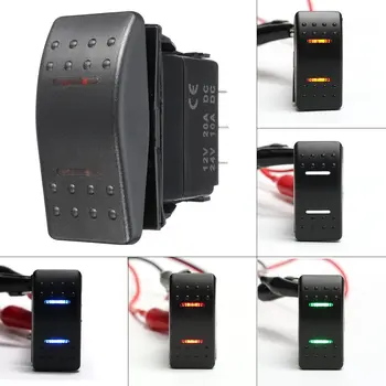 12v 24v LED Marine Switches 7 Pins DPDT ON-OFF-ON 2 Lights Rocker Switch RV Boat Universal
12v 24v LED Marine Switches 7 Pins DPDT ON-OFF-ON 2 Lights Rocker Switch RV Boat Universal