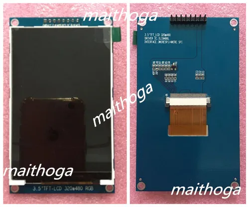 3.5 inch 8PIN SPI TFT LCD Color Screen with Adapter Board ILI9486 Drive IC 320*480(RGB)
3.5 inch 8PIN SPI TFT LCD Color Screen with Adapter Board ILI9486 Drive IC 320*480(RGB)