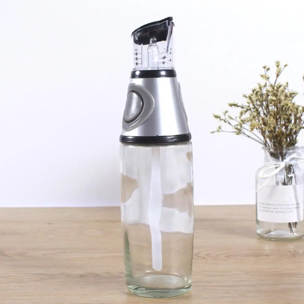 Pressing Type Healthy Oil Bottle Measuring Oil Control Bottle Kitchen Utensils Measuring Meter Oil Holder Dispenser Practical
Pressing Type Healthy Oil Bottle Measuring Oil Control Bottle Kitchen Utensils Measuring Meter Oil Holder Dispenser Practical
