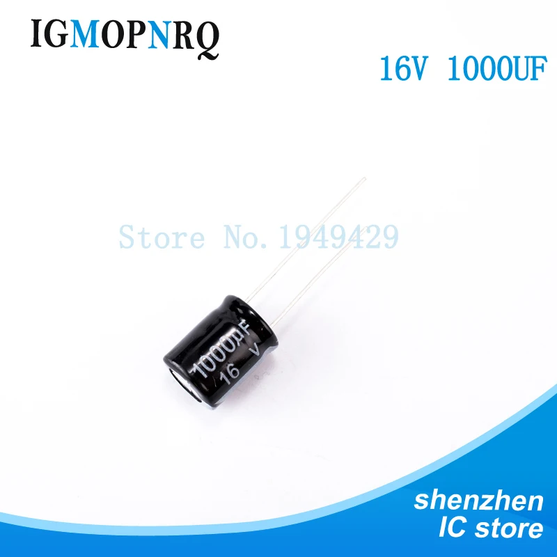 20PCS/LOT Aluminum electrolytic capacitor 1000uF 16V 8*16 Electrolytic Capacitor 16v 1000uf
20PCS/LOT Aluminum electrolytic capacitor 1000uF 16V 8*16 Electrolytic Capacitor 16v 1000uf